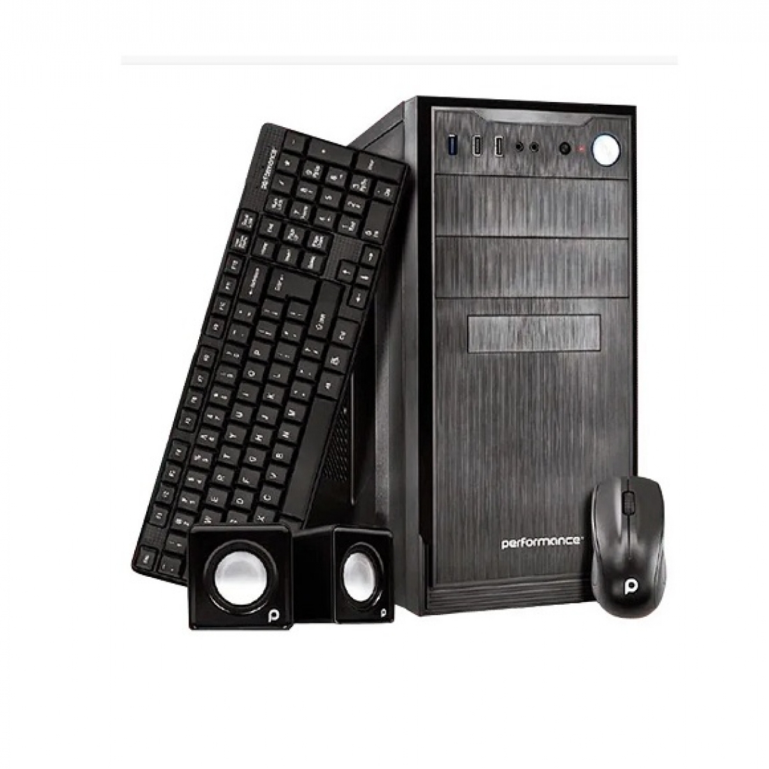 Gabinete Performance 6813 Tec+Mou+Card Reader + Fuente 600W