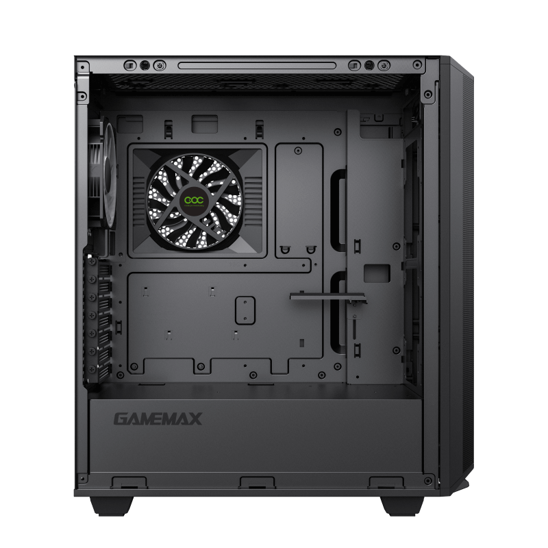Gabinete Gamemax Precision 2 Black 1 Fan ARGB ATX - Imagen 4