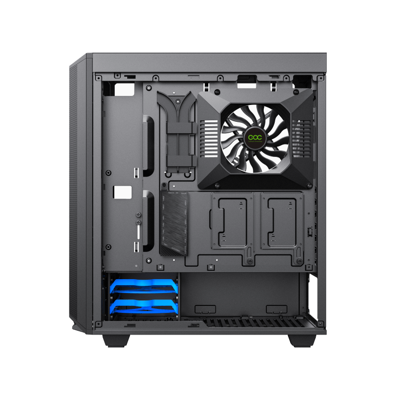 Gabinete Gamemax Precision 2 Black 1 Fan ARGB ATX - Imagen 8