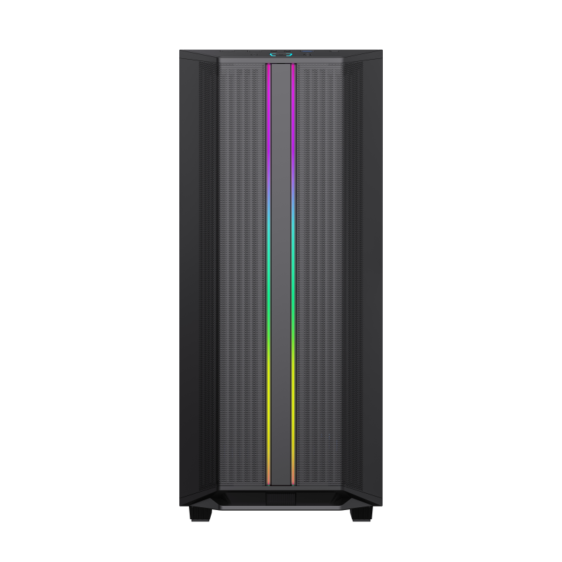 Gabinete Gamemax Precision 2 Black 1 Fan ARGB ATX - Imagen 6